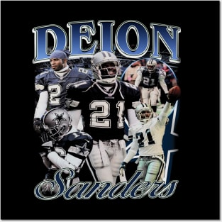 Deion Sanders Dallas Vintage Bootleg Posters and Art
